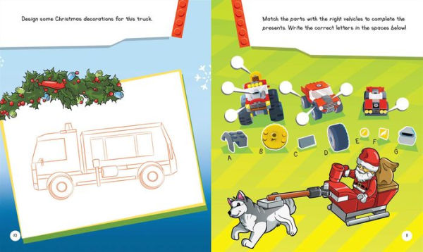 LEGO Books Advent Calendar: A Festive Countdown with 24 LEGO Activity Books