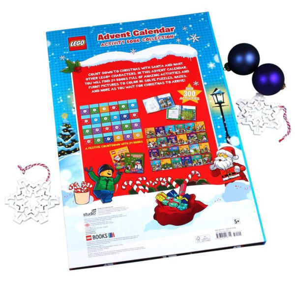 LEGO Books Advent Calendar: A Festive Countdown with 24 LEGO Activity Books