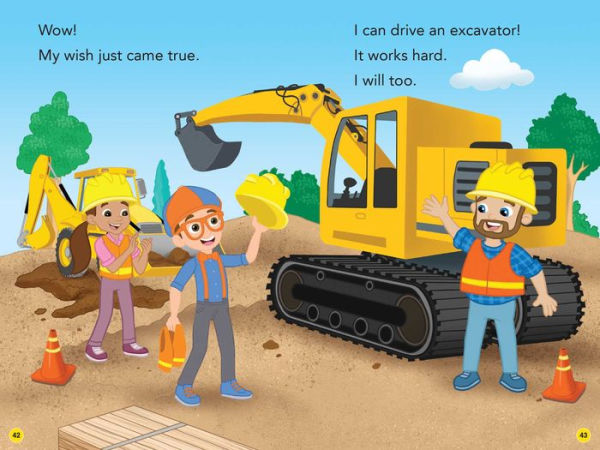 Blippi: I Can Drive an Excavator, Level 1
