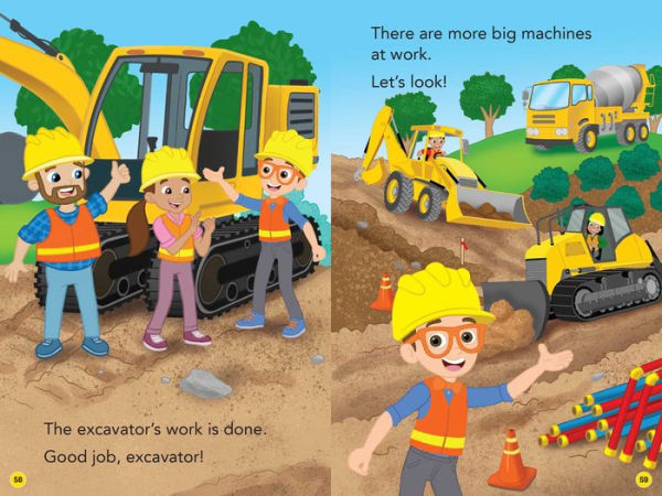 Blippi: I Can Drive an Excavator, Level 1