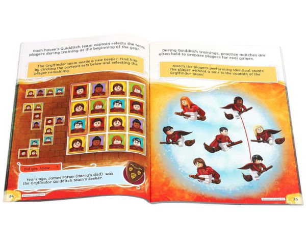 LEGO Harry Potter: School of Magic: Activity Book with Minifigure