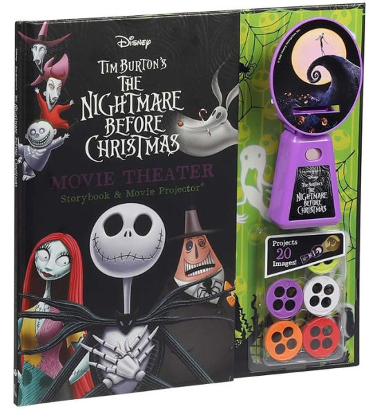 Disney: Tim Burton's The Nightmare Before Christmas Movie Theater Storybook  & Movie Projector by Editors of Studio Fun International, Hardcover