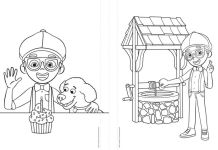 Alternative view 3 of Blippi: My First Coloring Book