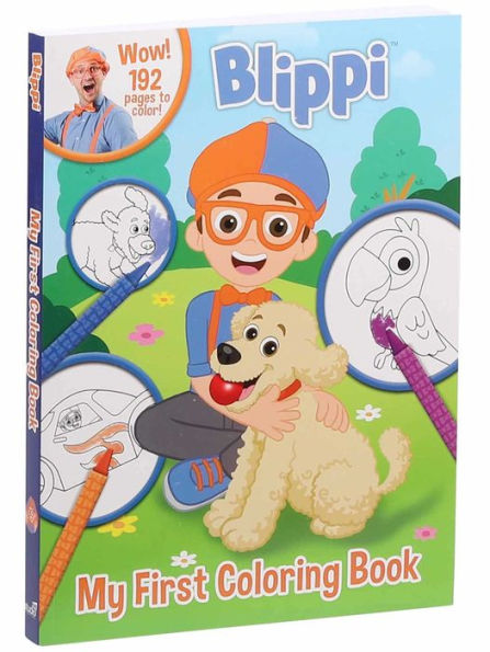 Blippi: My First Coloring Book