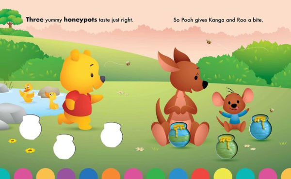 Disney Baby Pooh: Honey Is for Sharing!: A Counting Book