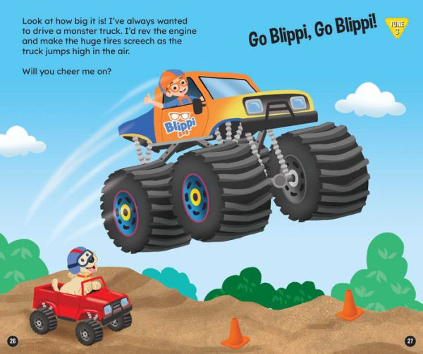 Blippi: Music Player Storybook