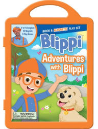 Title: Blippi: Adventures with Blippi Magnetic Play Set, Author: Editors of Studio Fun International