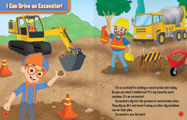 Blippi: Adventures with Blippi Magnetic Play Set