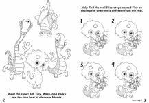 Alternative view 2 of Gigantosaurus: Coloring and Activity Book with Crayons