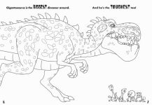 Alternative view 4 of Gigantosaurus: Coloring and Activity Book with Crayons