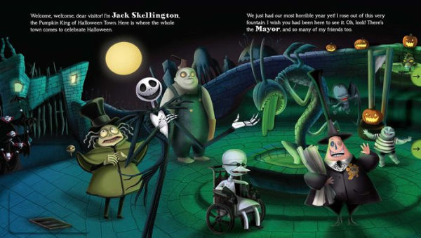Disney Tim Burton's The Nightmare Before Christmas: Welcome to Halloween Town!