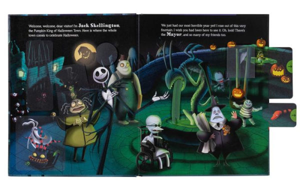 Disney Tim Burton's The Nightmare Before Christmas: Welcome to Halloween Town!