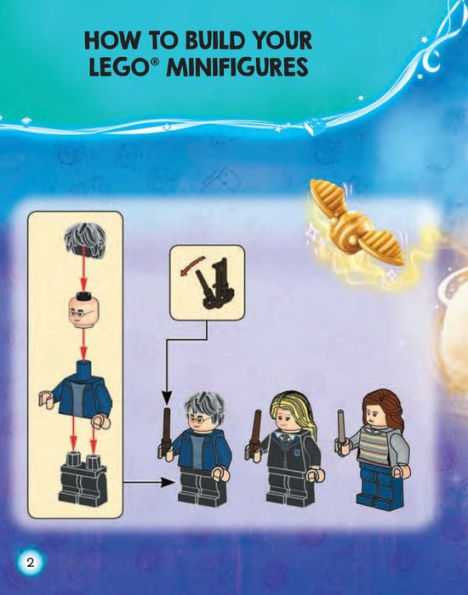 LEGO Harry Potter: Magical Defenders: Activity Book with 3 Minifigures and Accessories