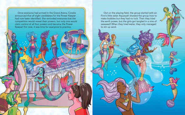 Barbie: Mermaid Power: Book with Mermaid Tail Necklace