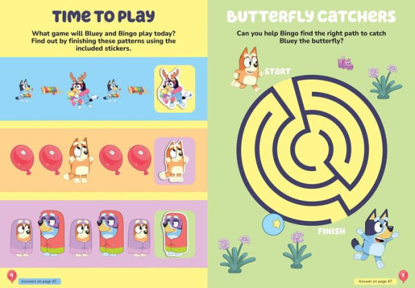 Bluey: Stickertivity: My First Sticker Activity Fun