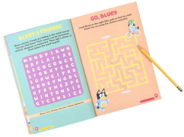 Bluey: Stickertivity: My First Sticker Activity Fun