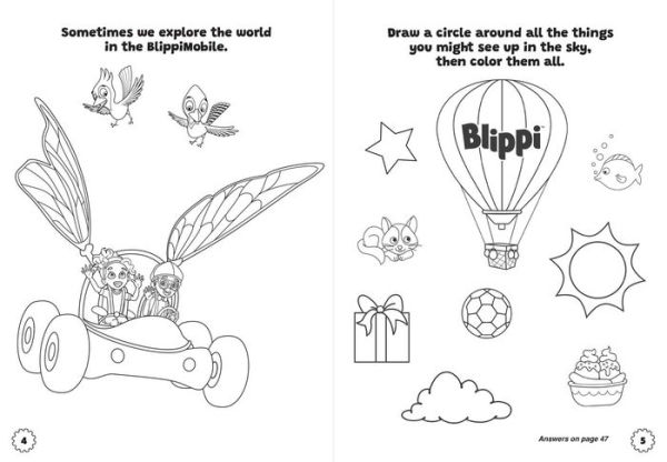 Blippi: Blippi and Meekah Love to Color!