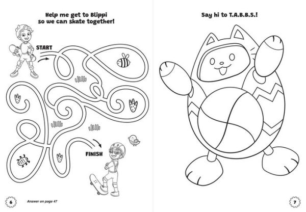 Blippi: Blippi and Meekah Love to Color!