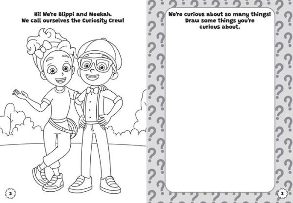 Blippi: Blippi and Meekah Love to Color!