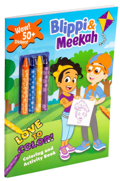 Blippi: Blippi and Meekah Love to Color!