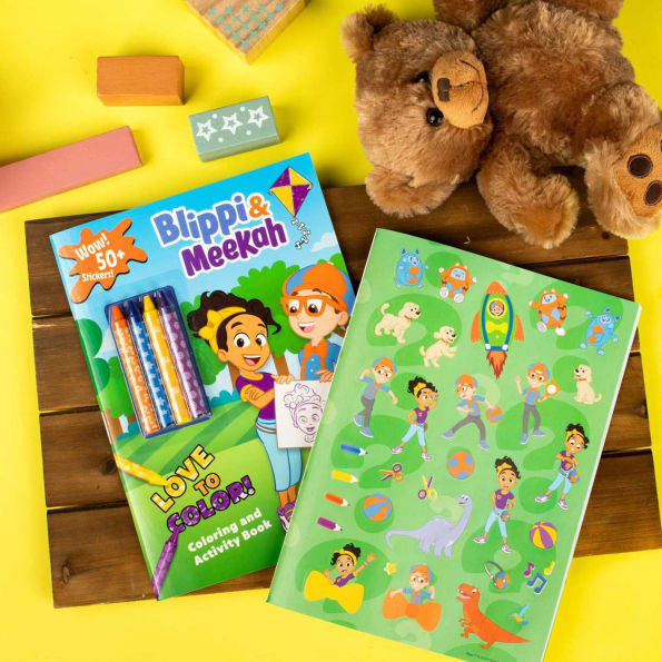 Blippi: Blippi and Meekah Love to Color!