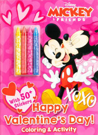 Download textbooks free pdf Disney Mickey Mouse: Happy Valentine's Day! DJVU FB2 RTF by Delaney Foerster