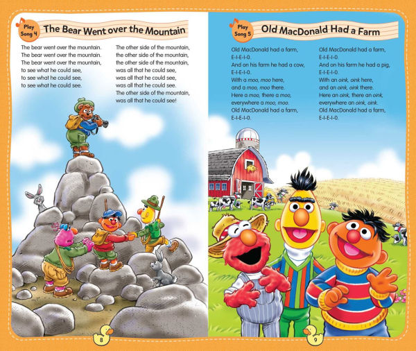 Sesame Street Music Player Storybook