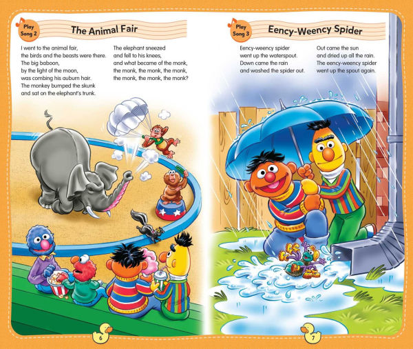 Sesame Street Music Player Storybook