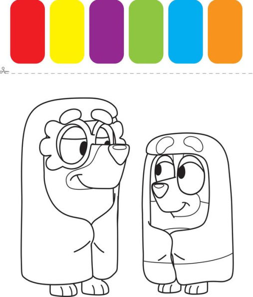 Bluey Colortivity: I Can Paint!