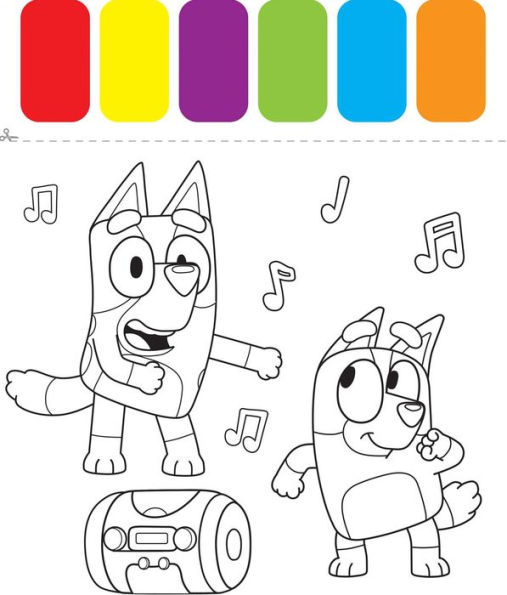 Bluey Colortivity: I Can Paint!