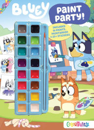 Title: Bluey Colortivity: Paint Party!, Author: Editors of Studio Fun International