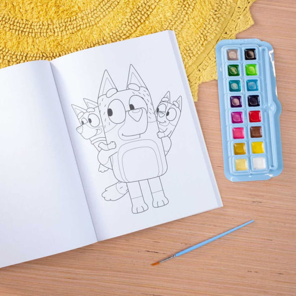 Bluey Colortivity: Paint Party!