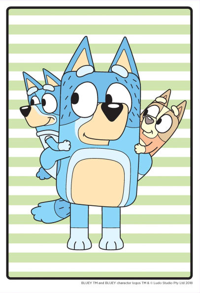 Bluey Colortivity: My First Painting