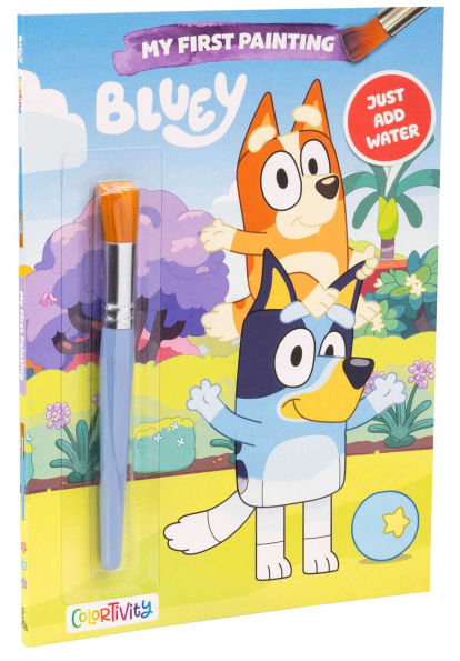 Bluey Colortivity: My First Painting