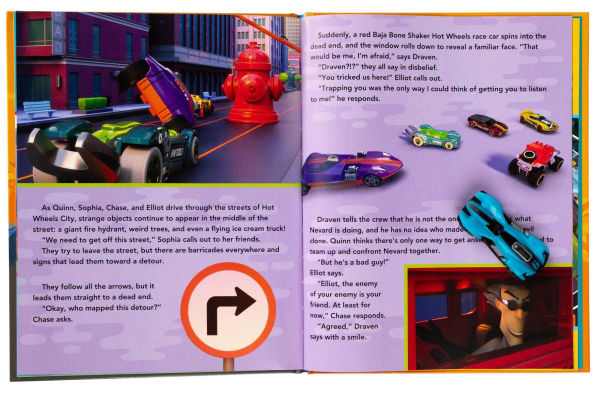 Hot Wheels: Race to the Rescue!: Storybook with Collectible Car