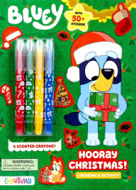 Ebook free downloads for kindle Bluey Colortivity: Hooray Christmas! English version 9780794453459 CHM MOBI PDF