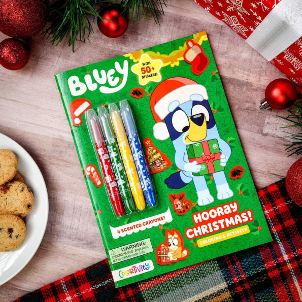 Bluey Colortivity: Hooray Christmas!