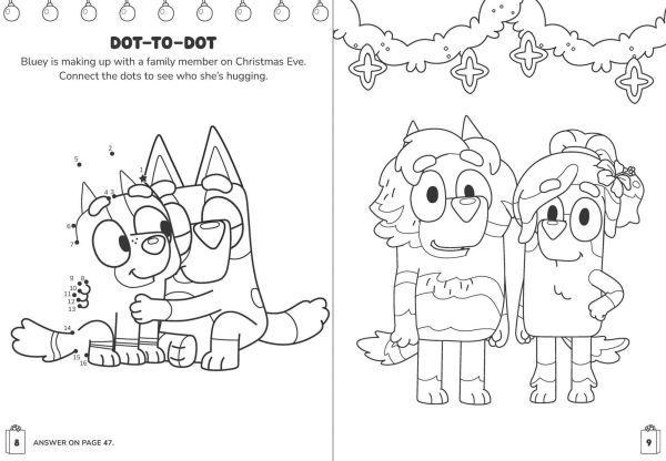 Bluey Colortivity: Hooray Christmas!