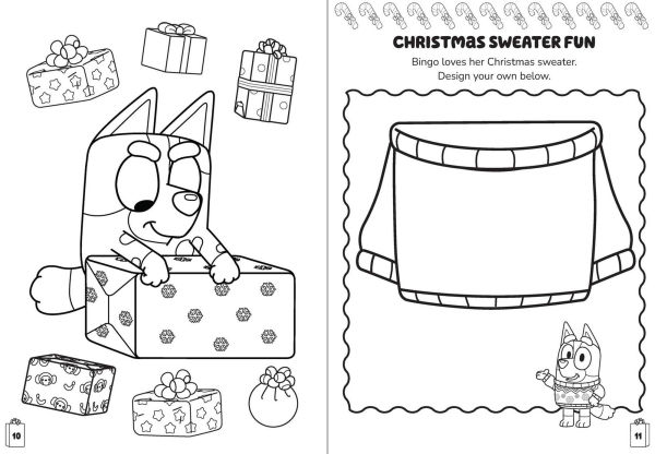 Bluey Colortivity: Hooray Christmas!