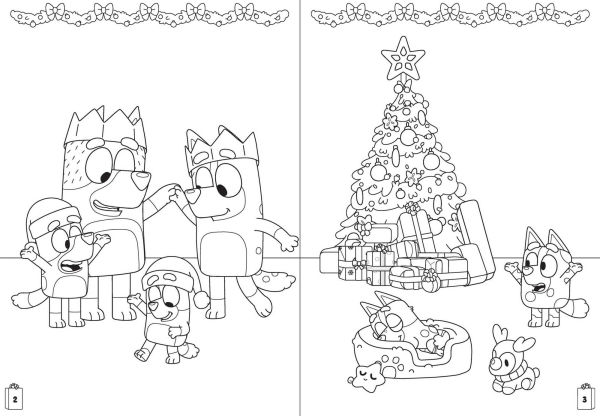Bluey Colortivity: Hooray Christmas!