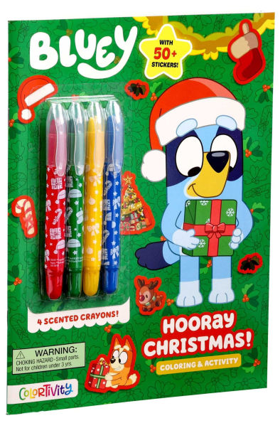 Bluey Colortivity: Hooray Christmas!