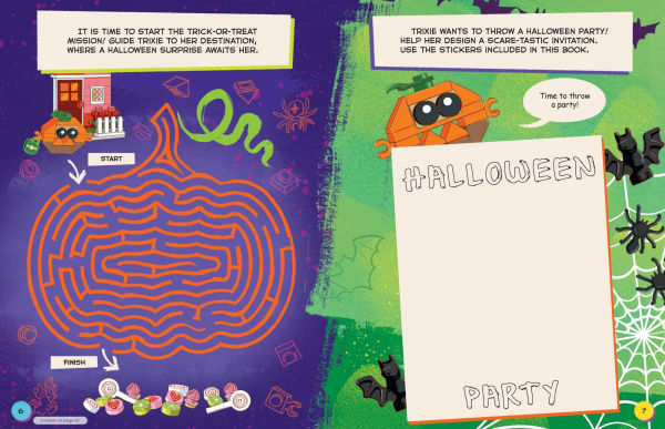 LEGO Books: Halloween Build and Play!