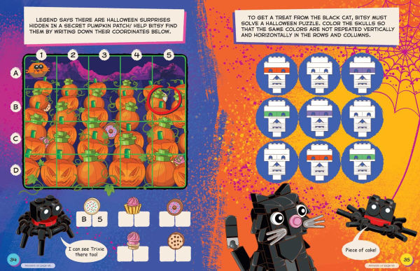 LEGO Books: Halloween Build and Play!