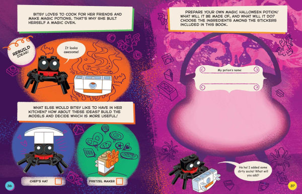 LEGO Books: Halloween Build and Play!