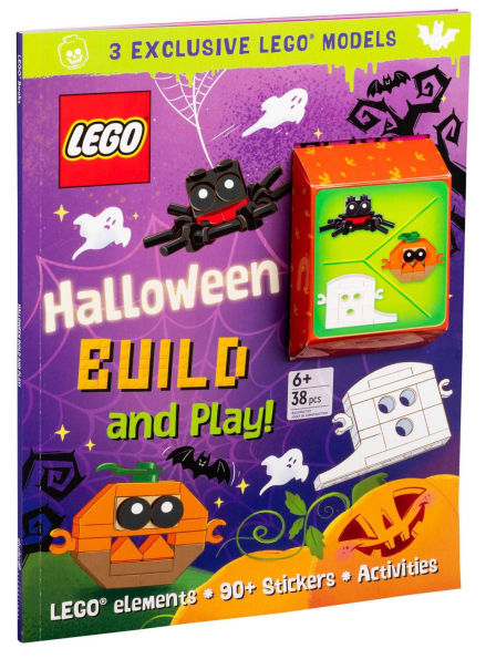 LEGO Books: Halloween Build and Play!