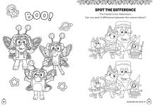 Alternative view 2 of Bluey Colortivity: Happy Halloween!