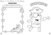 Alternative view 3 of Bluey Colortivity: Happy Halloween!