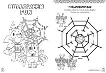 Alternative view 5 of Bluey Colortivity: Happy Halloween!