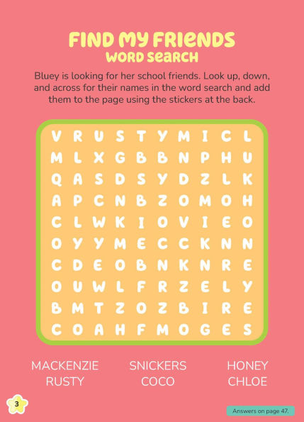 Bluey Stickertivity: Best Friends