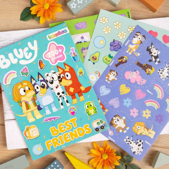 Bluey Stickertivity: Best Friends